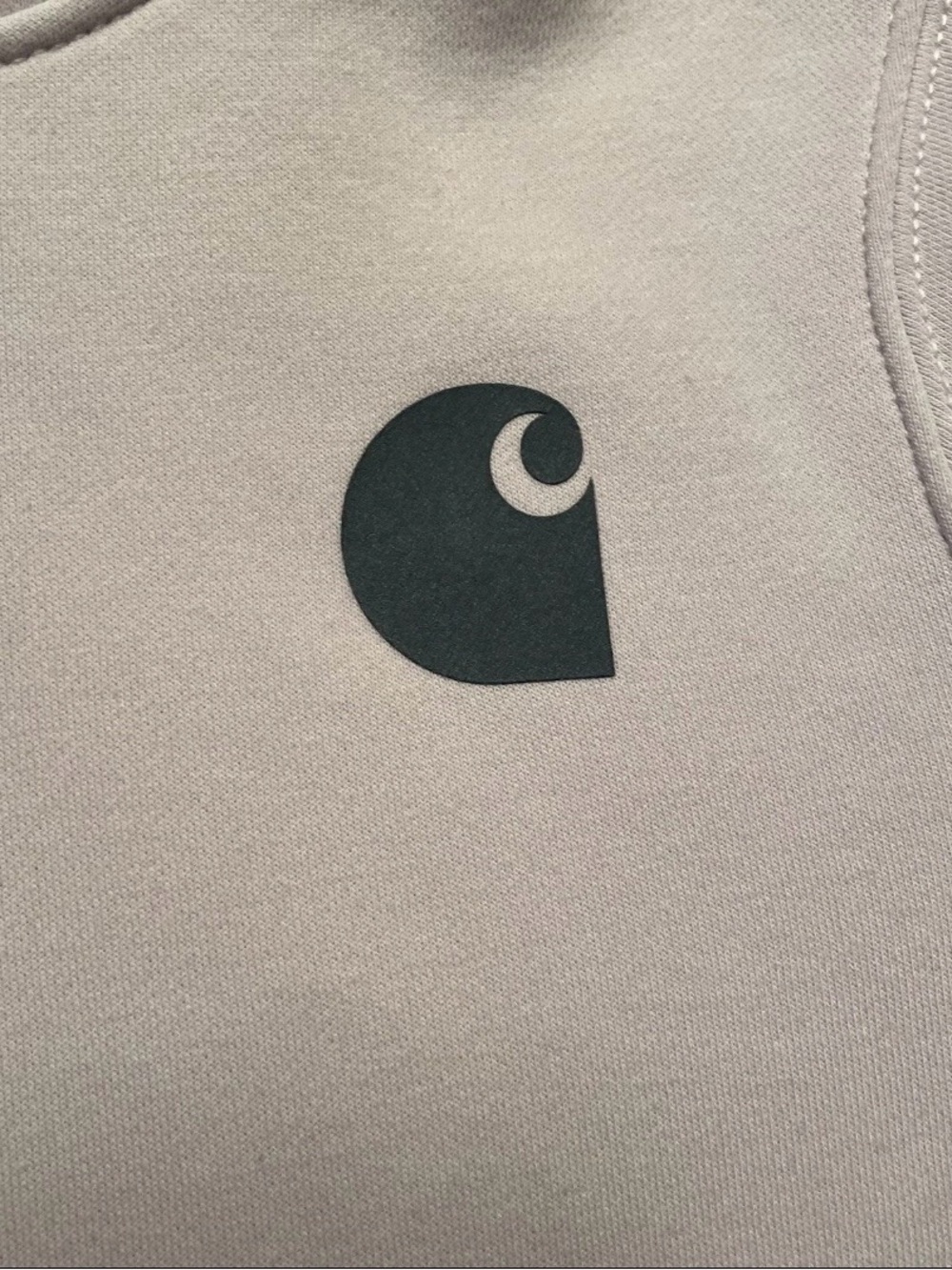 Carhartt Women’s Small Hoodie - Light Lilac with Dark Logo - Picture 2 of 5
